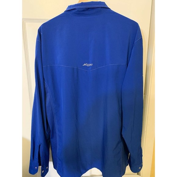 Mojo Fishing Long Sleeve Blue Third Coast Beach‎ Co Sz XL - Picture 9 of 9